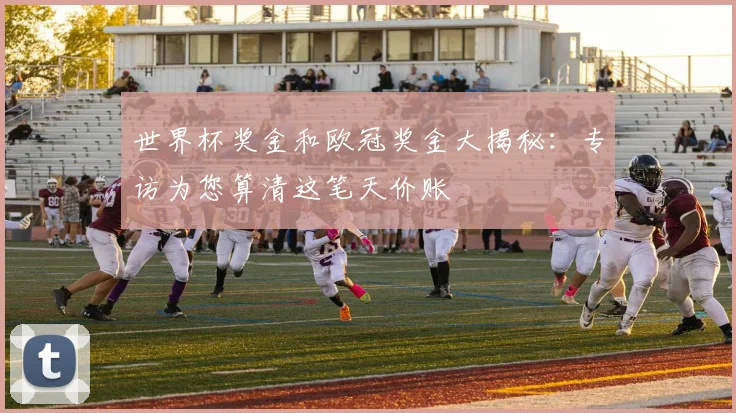 世界杯奖金和欧冠奖金大揭秘：专访为您算清这笔天价账
